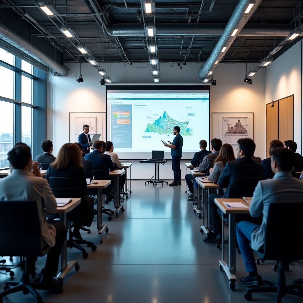 Sala de capacitación de Bottledwus
