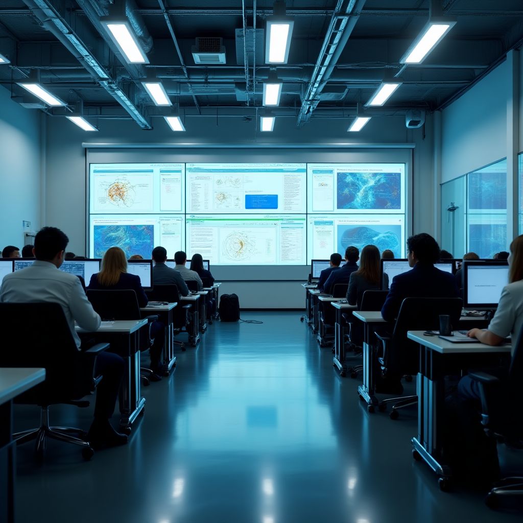 Aula principal del centro de formación