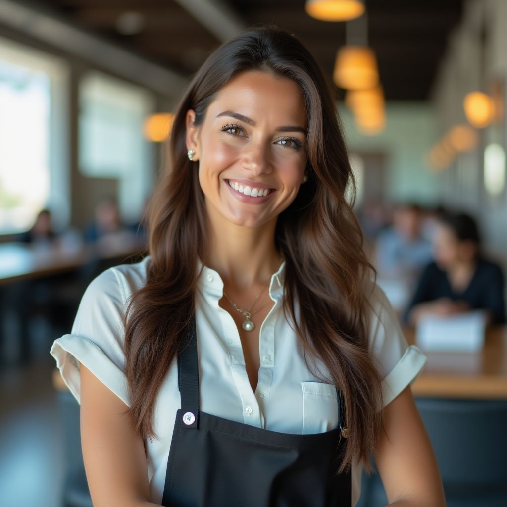 Emprendedora en el sector de estaciones de servicio